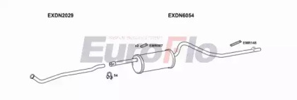 Система выпуска ОГ EuroFlo DNCAB20 8001A